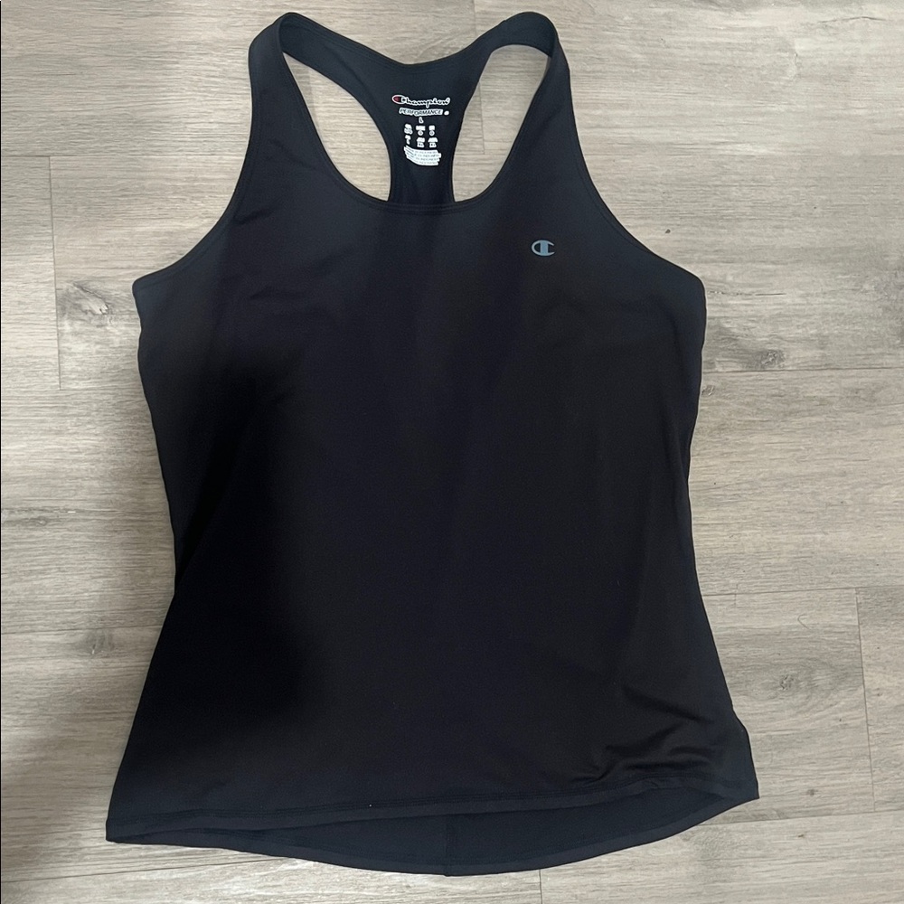 Champion Women's Classic Black Tank Top, Size‎ XL